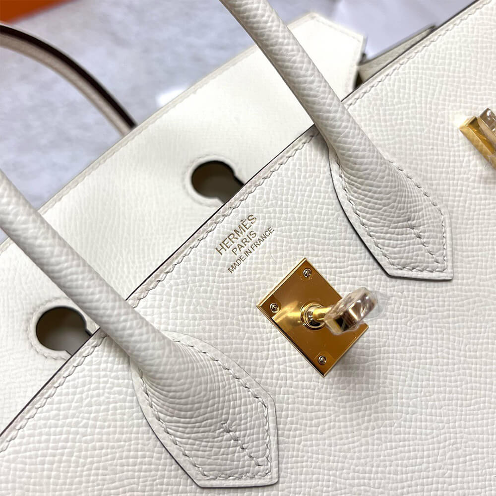Hermes Birkin 25 Sellier – Cream with Gold Hardware (Epsom Leather)