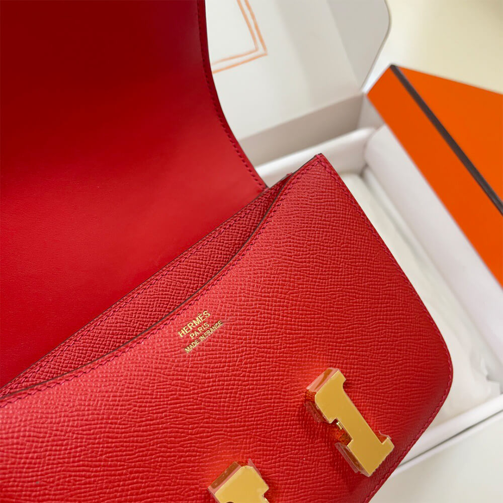 Hermes Constance 18 – Epsom Leather, Red, Gold Hardware