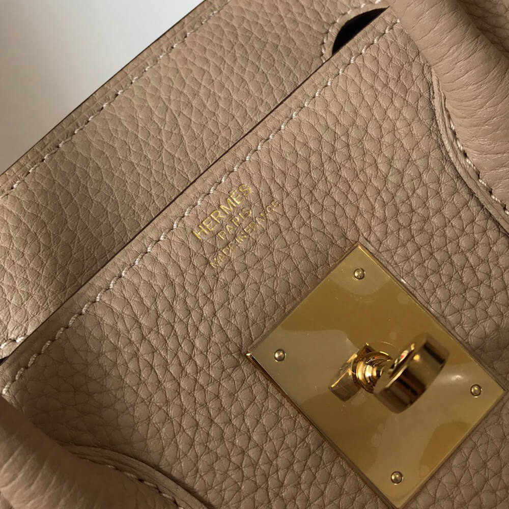 Hermes Birkin 35 – Khaki Togo Leather