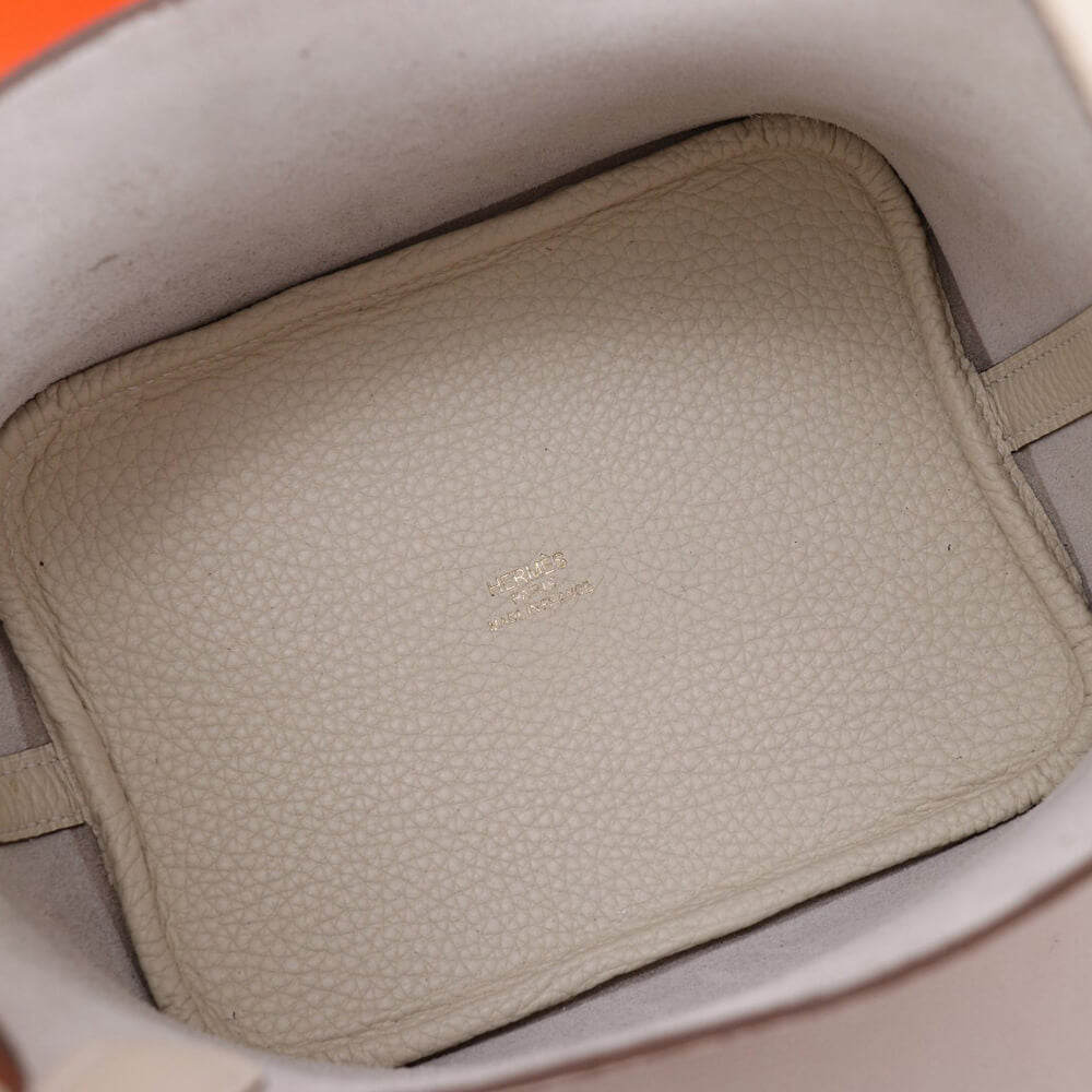 Hermes Picotin Lock 22 Bag – White (1:1 Mirror)