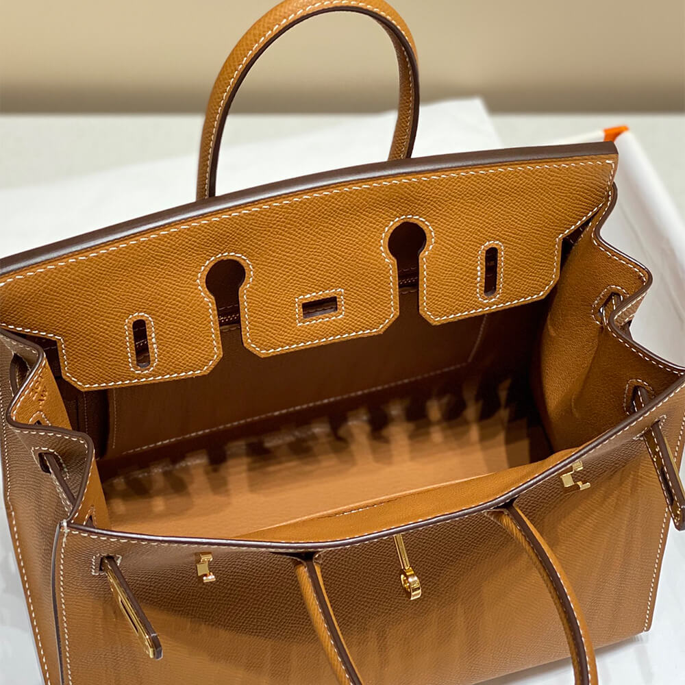 Hermes Birkin 25 Sellier – Gold with Gold Hardware (Epsom Leather)