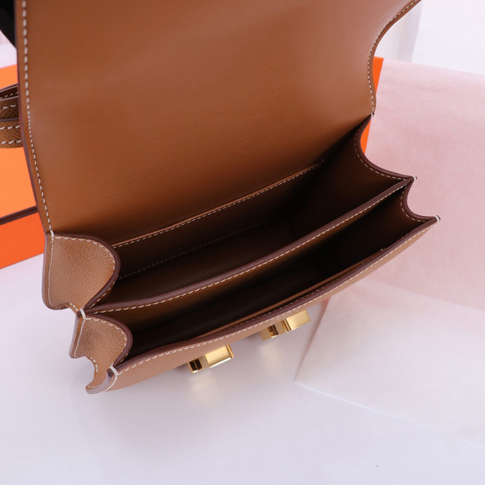 Hermes Constance 18 – Gold Epsom with Gold Hardware