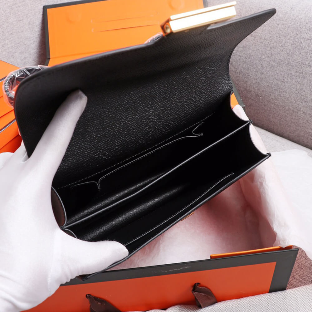Hermes Constance 24 – Epsom Black (24cm)