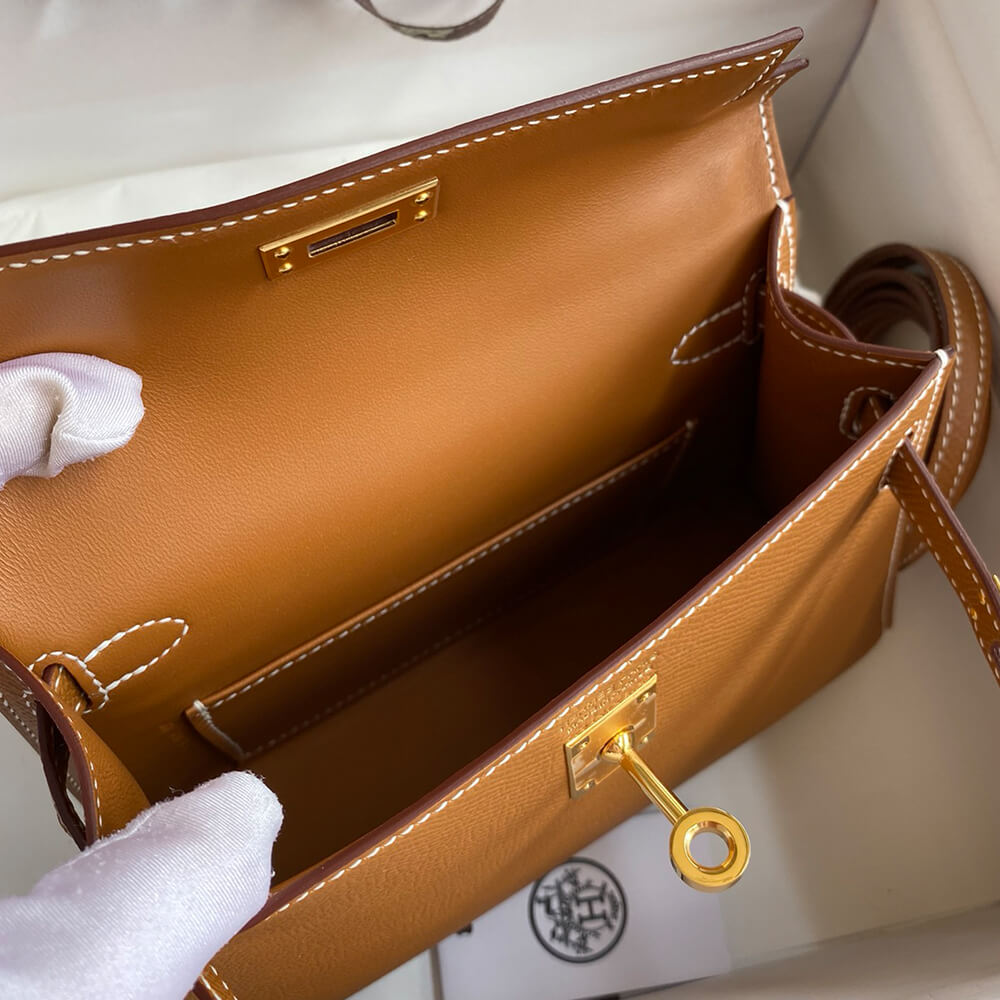 Hermes Mini Kelly II (HIGH-END GRADE) – Brown