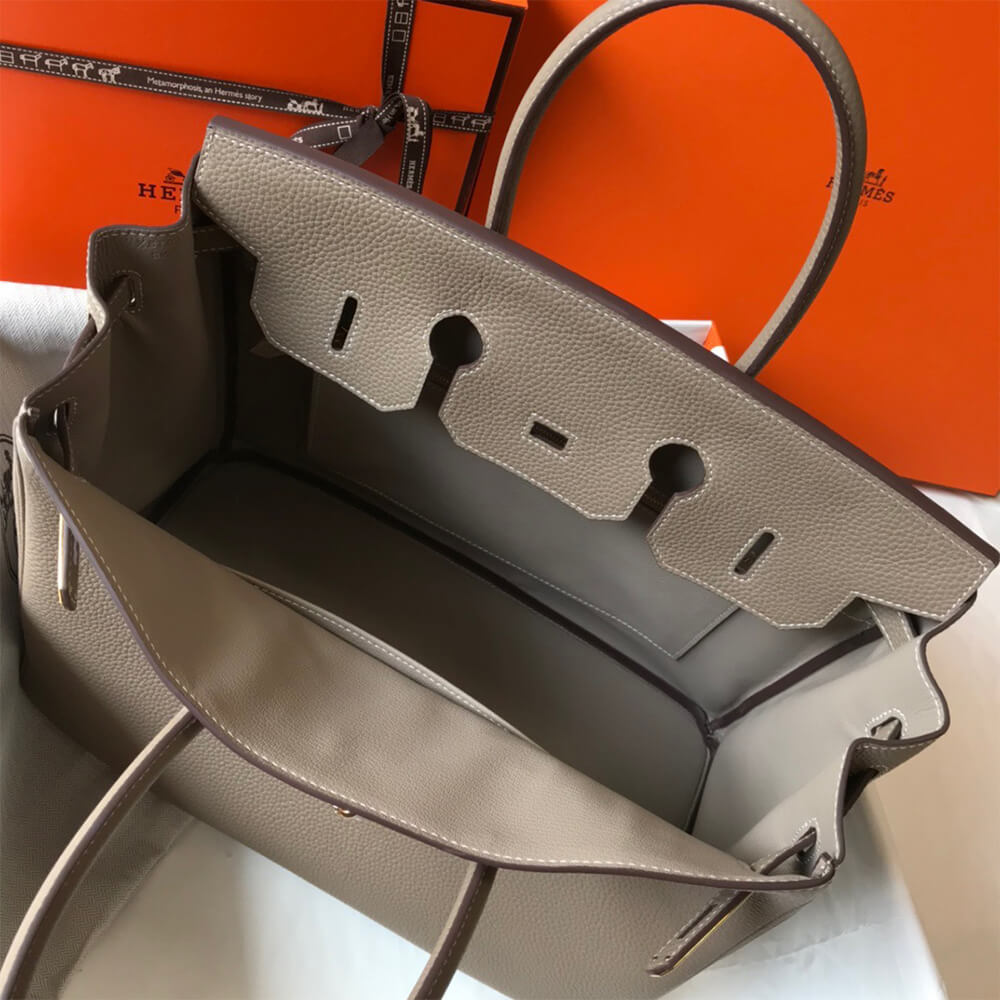 Hermes Birkin 35 – Etoupe Togo Leather