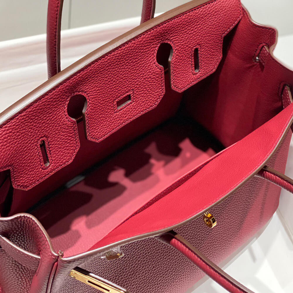 Hermes Birkin 25 (HIGH-END GRADE) – Burgundy