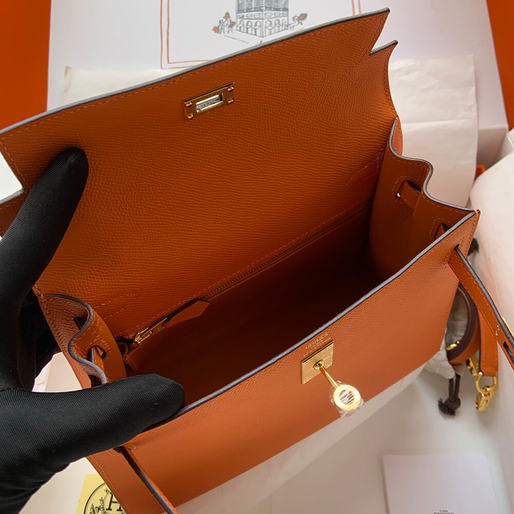 Hermes Kelly 25 (HIGH-END GRADE) – Orange