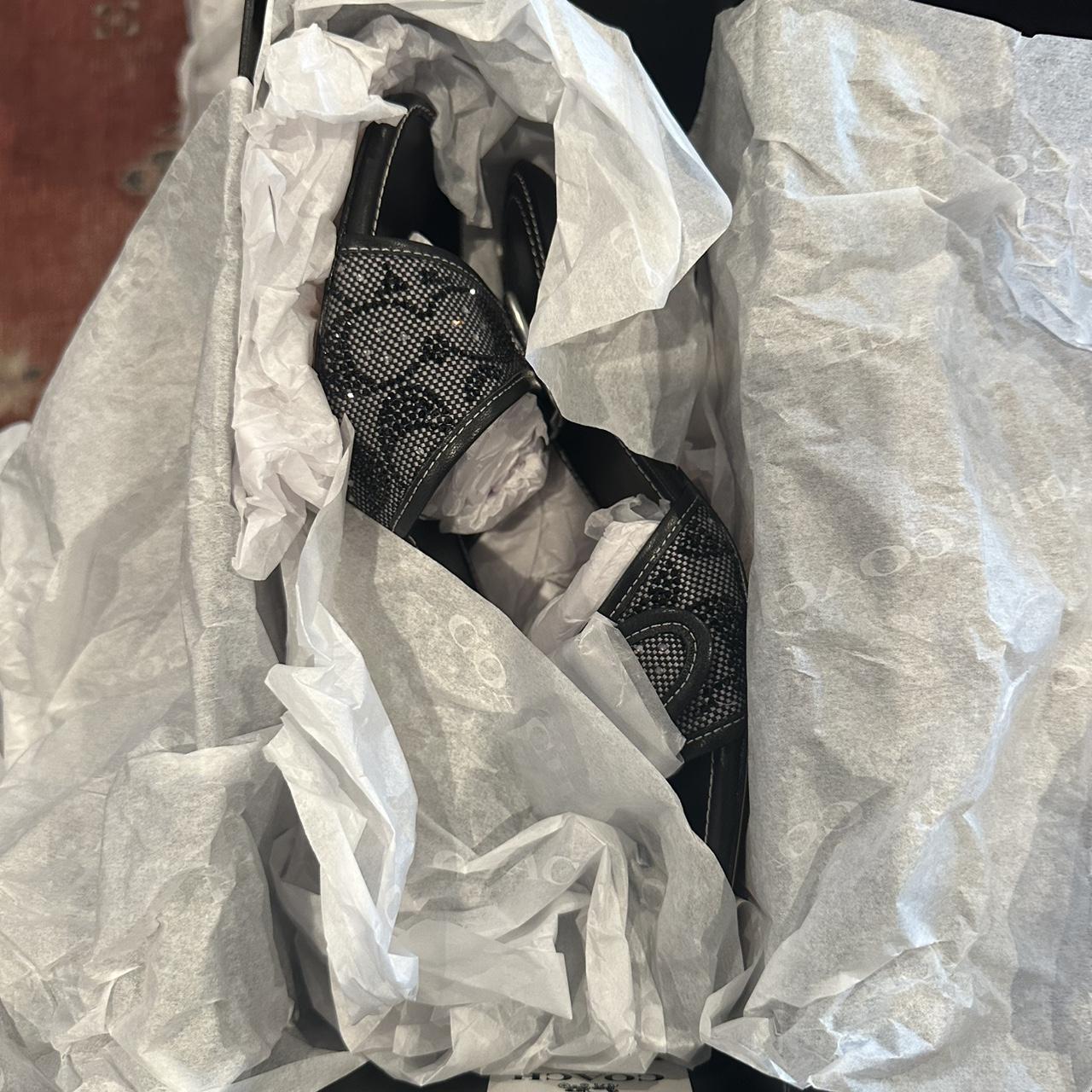 Coach Margot Sandal in Crystal Signature Jacquard