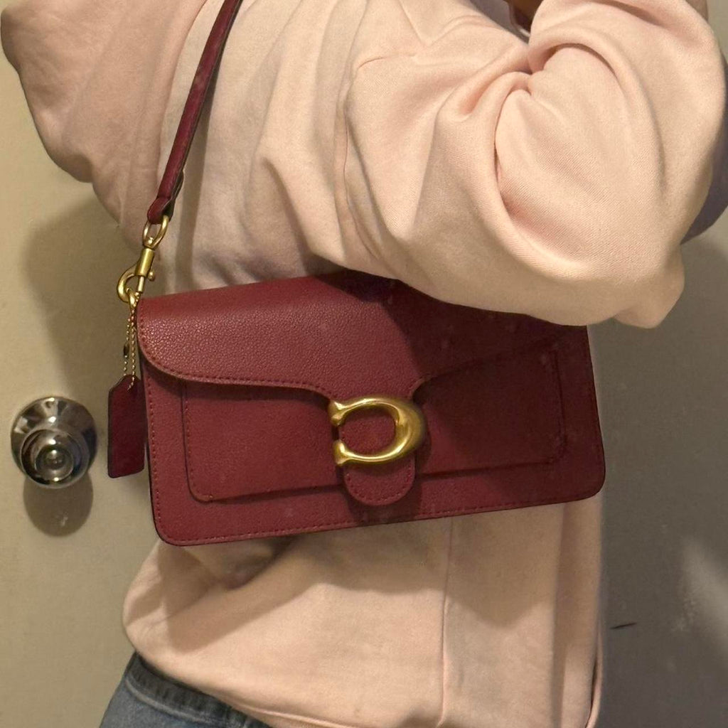 Tabby shoulder bag with signature canvas