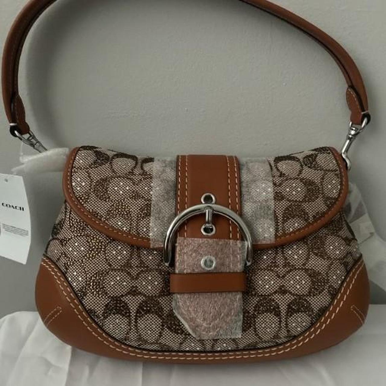 Coach Dillards exclusive full size crystal jacquard soho