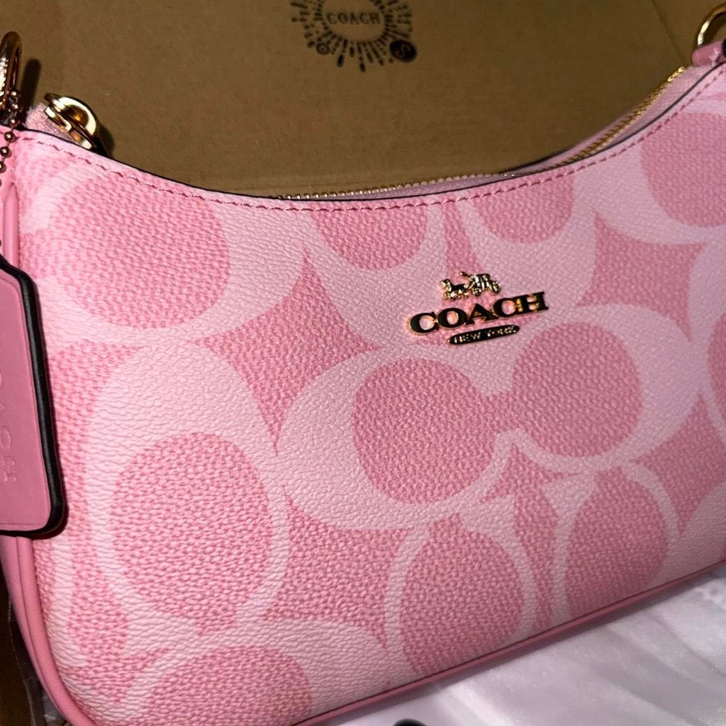 Coach Teri Shoulder Bag In Signature Canvas