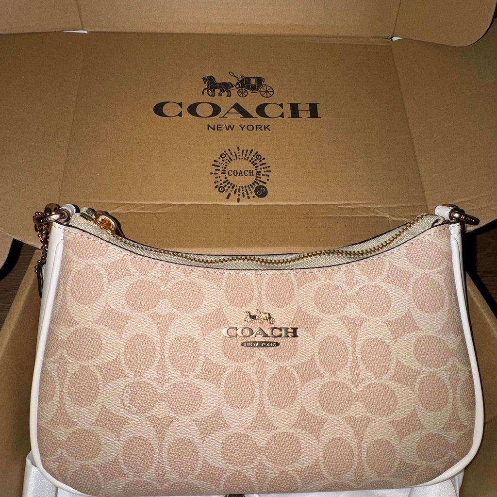 Coach Signature Canvas Shoulder Bag