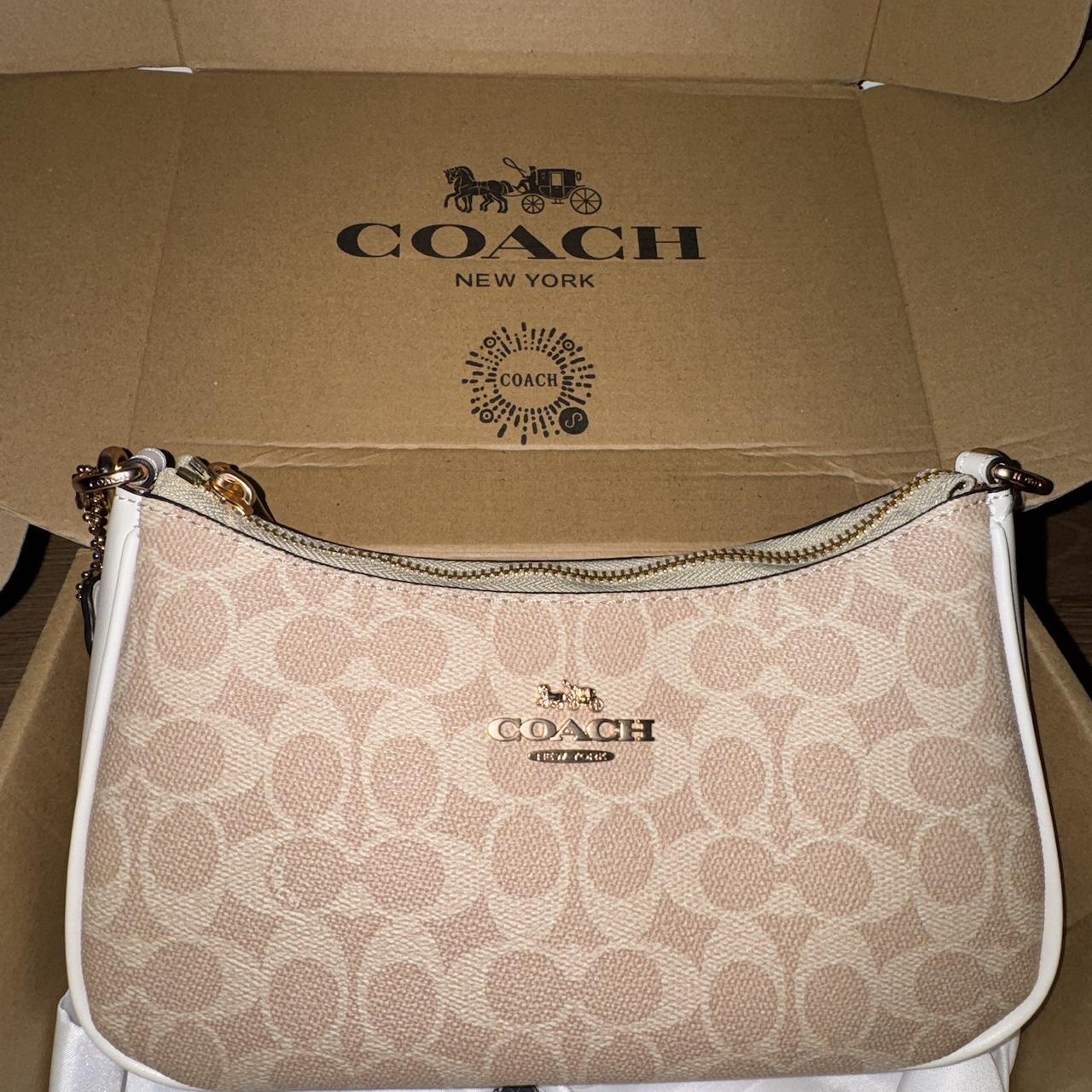Coach Signature Canvas Shoulder Bag