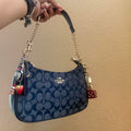 Blue coach bag