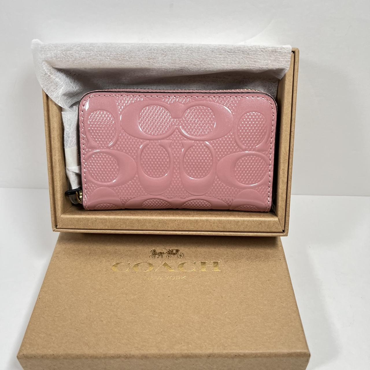 Coach Women's Pink Wallet-purses