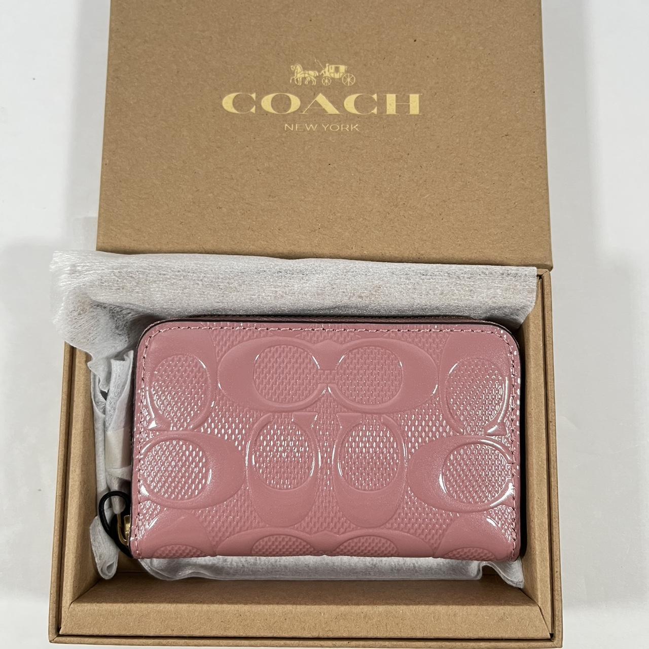 Coach Women's Pink Wallet-purses