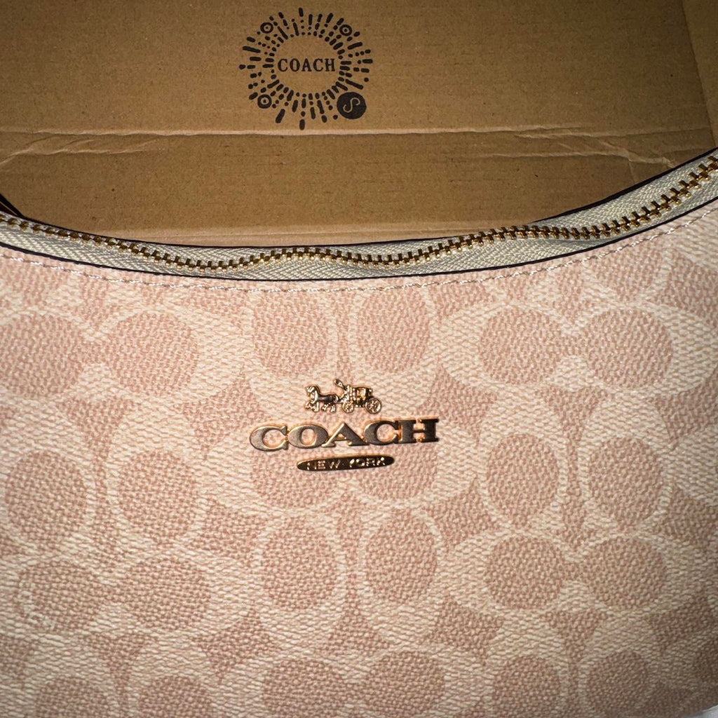 Coach Signature Canvas Shoulder Bag