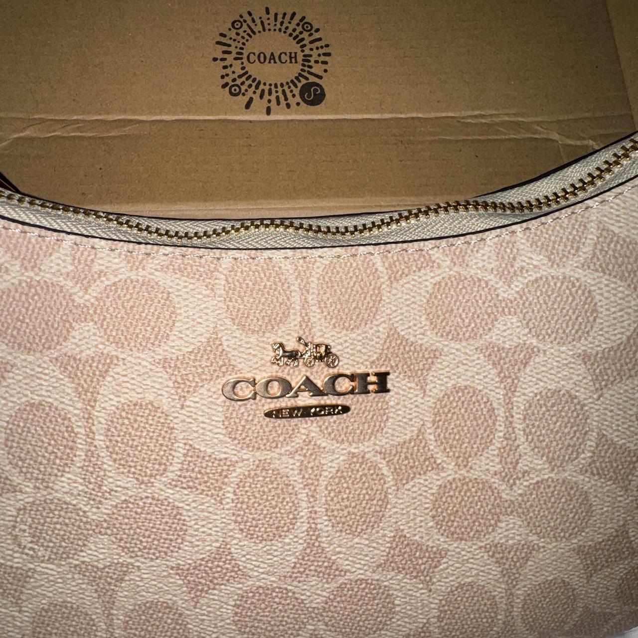 Coach Signature Canvas Shoulder Bag