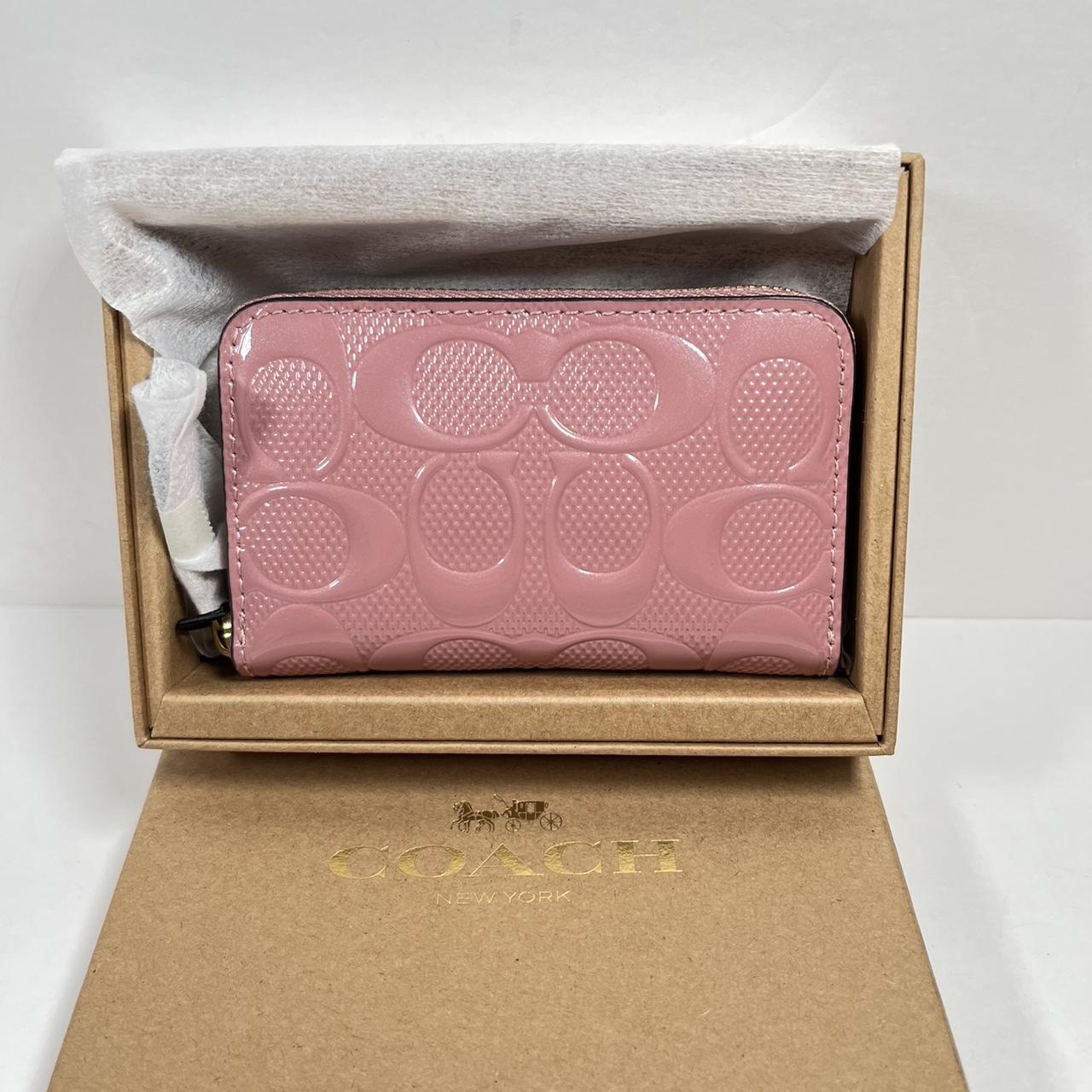 Coach Women's Pink Wallet-purses