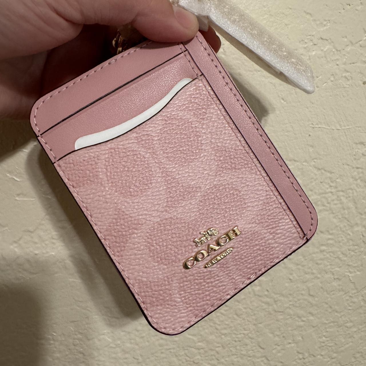 Coach Women's Pink Wallet-purses