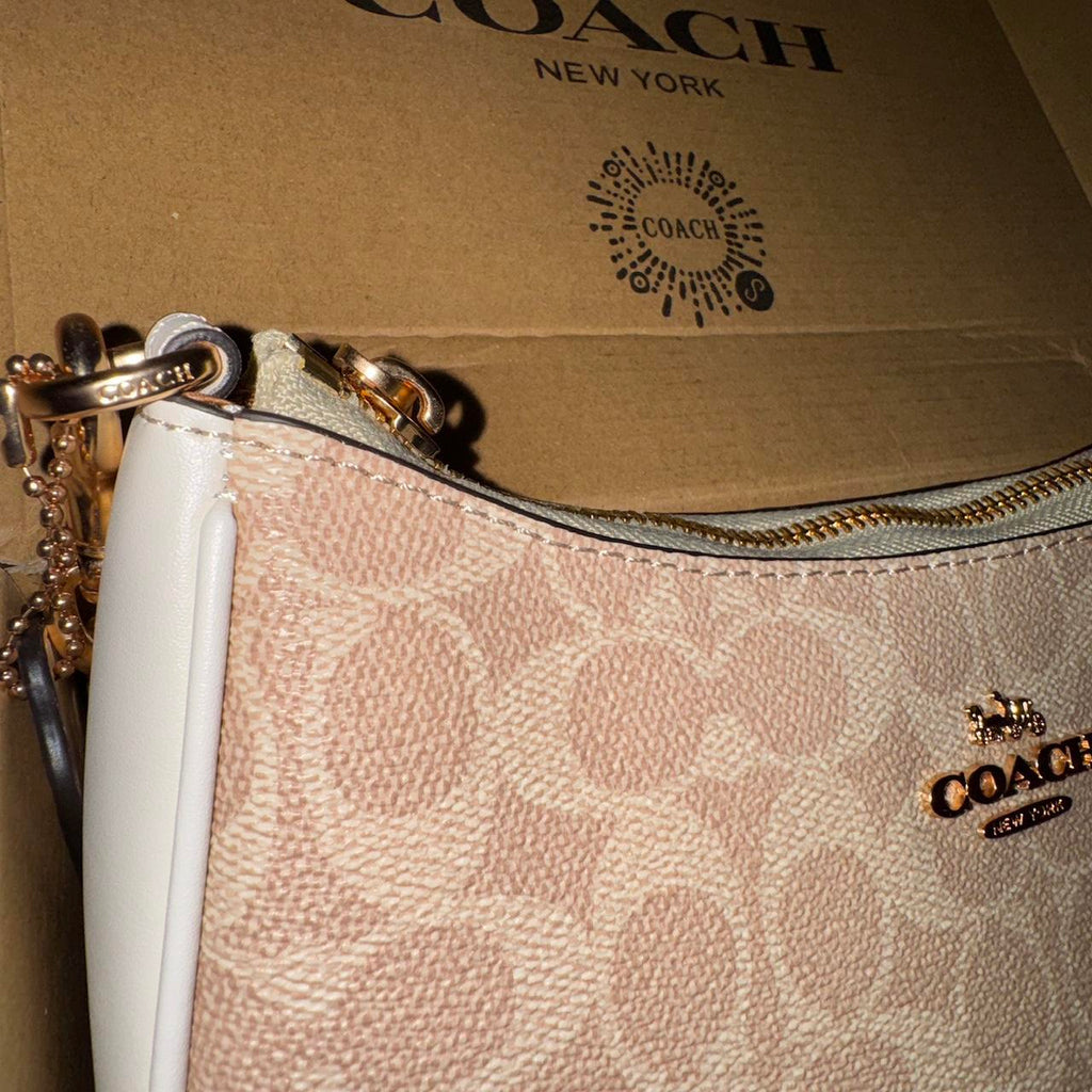 Coach Signature Canvas Shoulder Bag