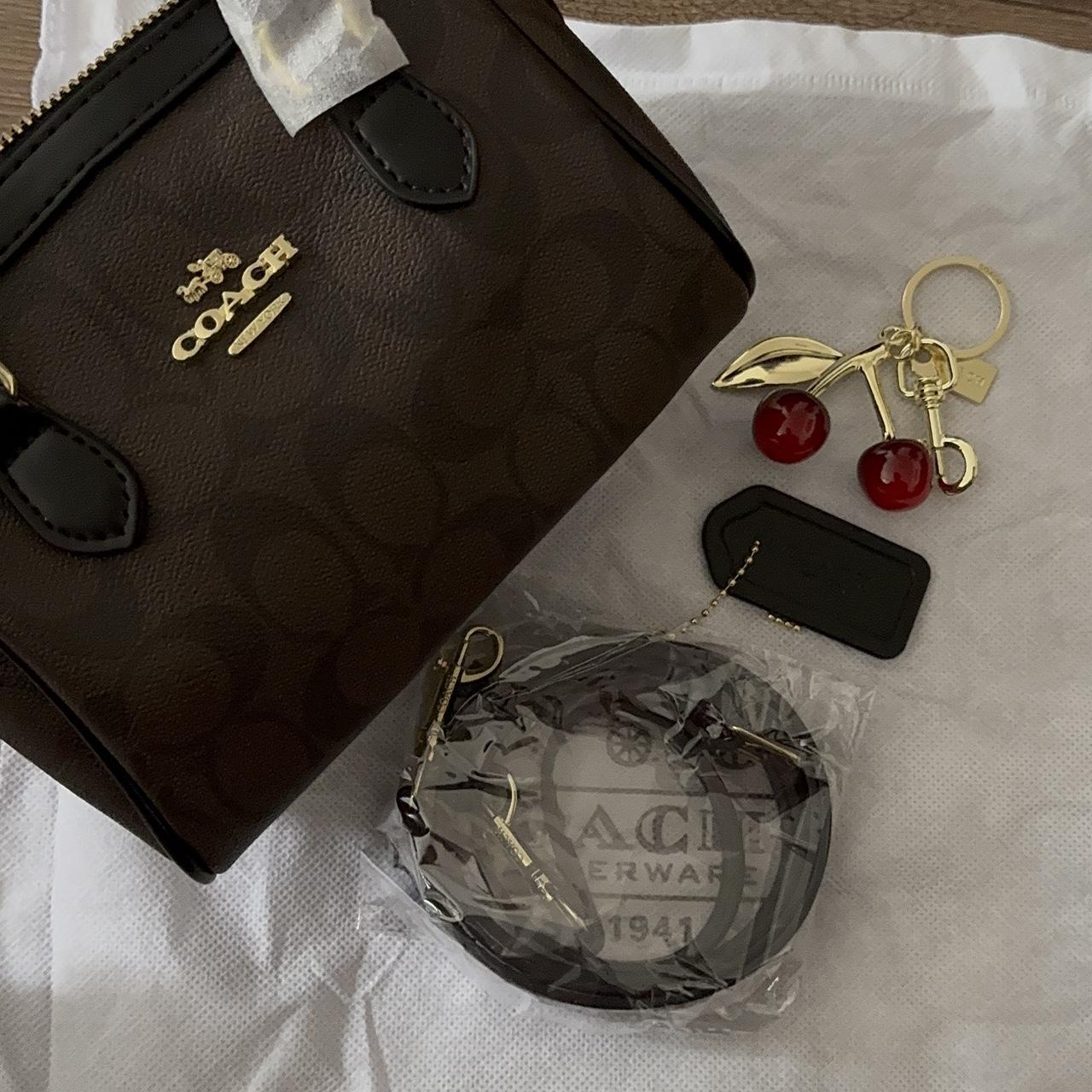 Coach mini rowan bag In signature canvas