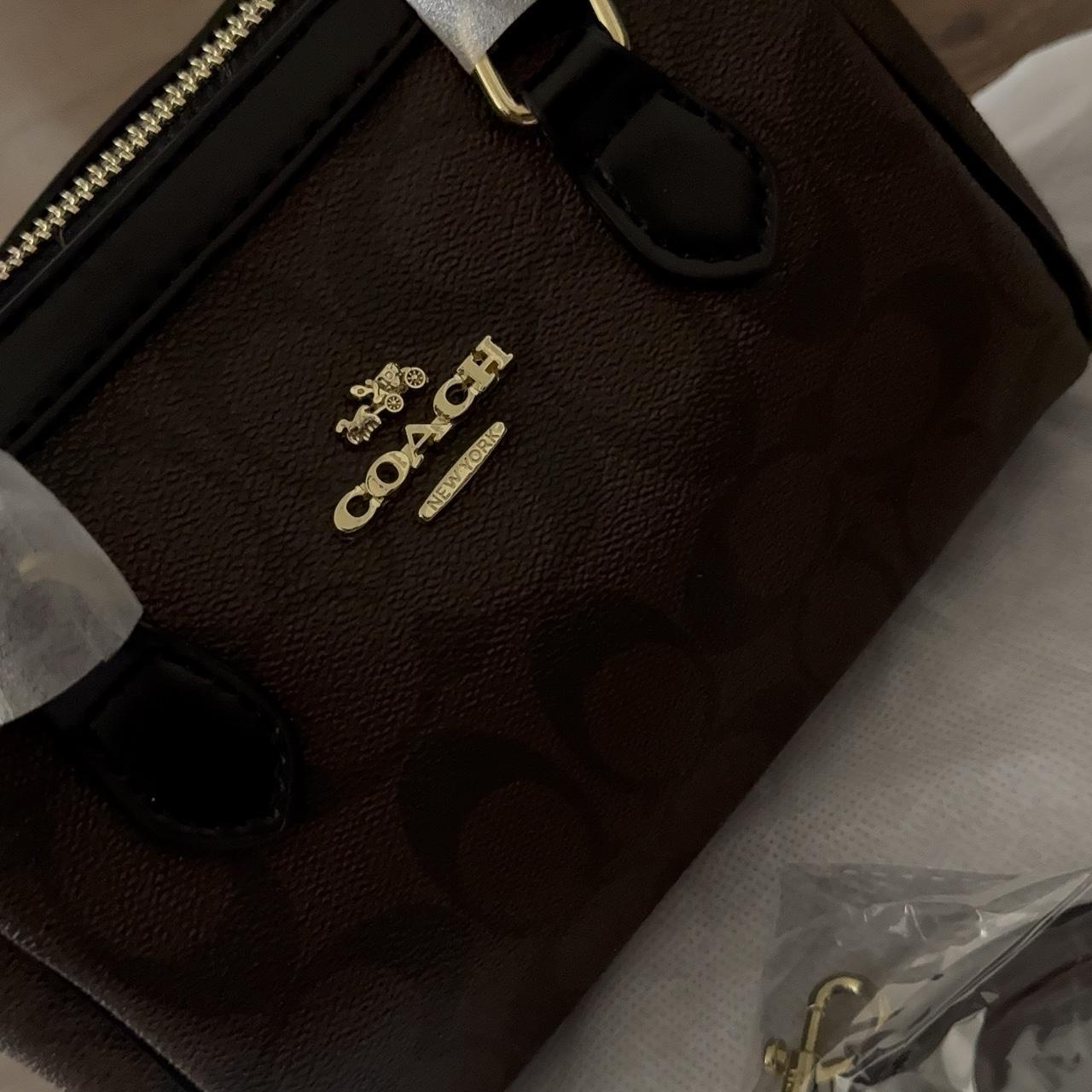 Coach mini rowan bag In signature canvas