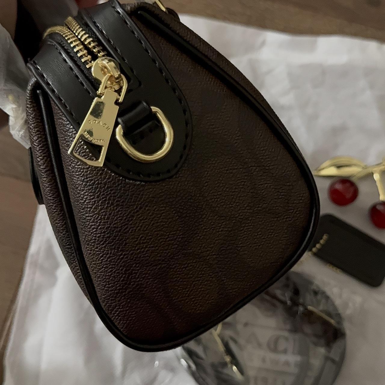 Coach mini rowan bag In signature canvas