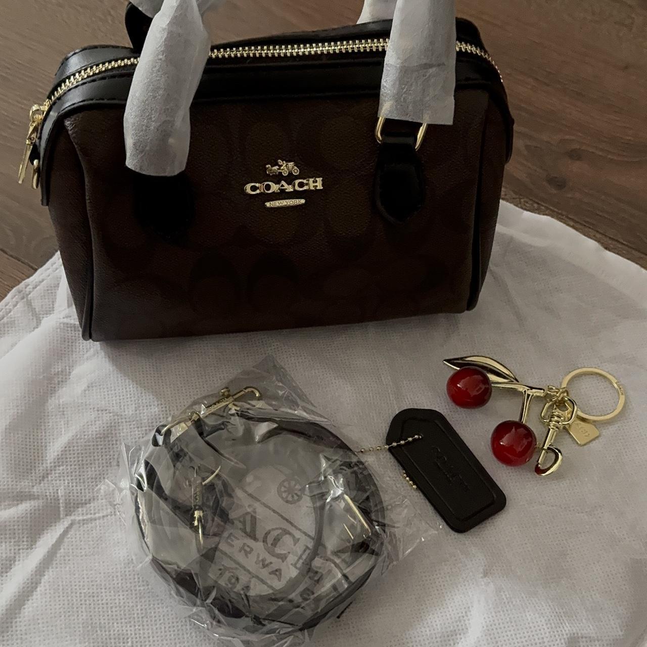 Coach mini rowan bag In signature canvas