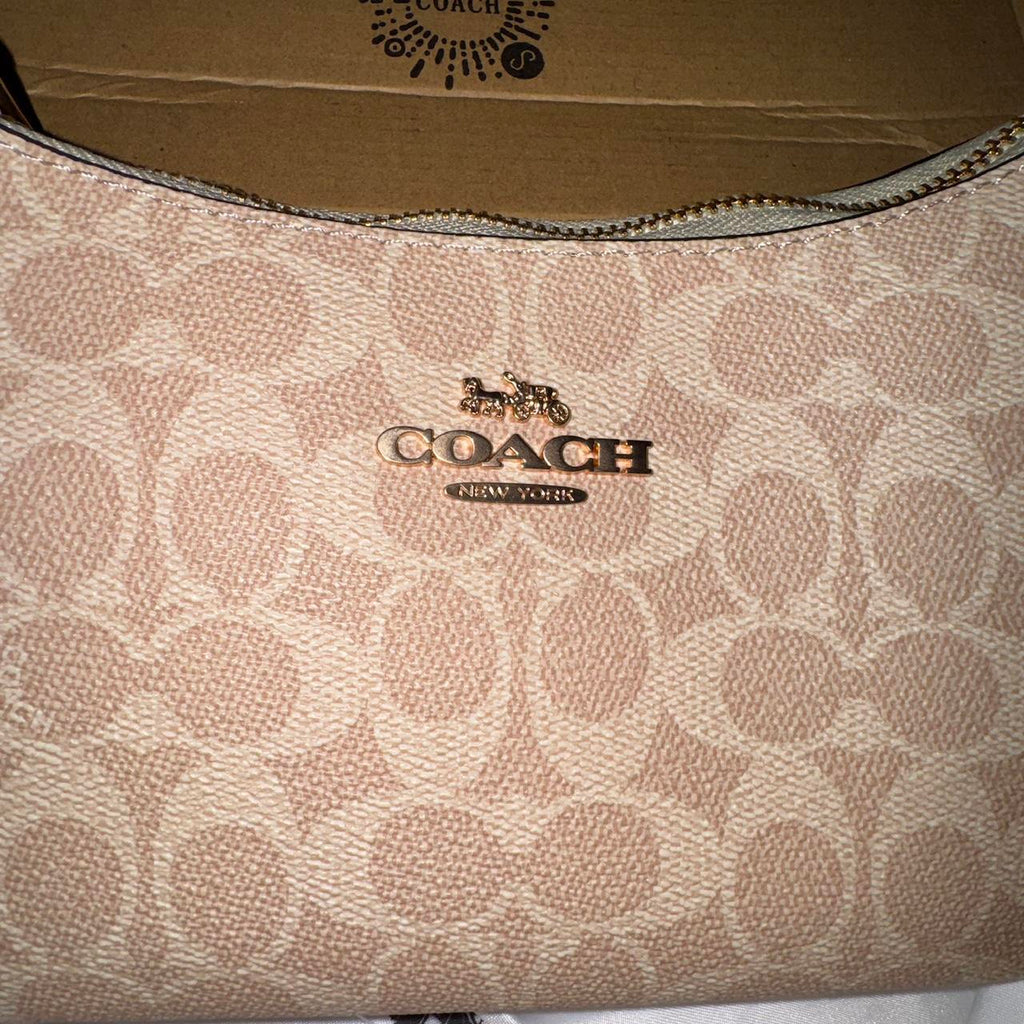 Coach Signature Canvas Shoulder Bag