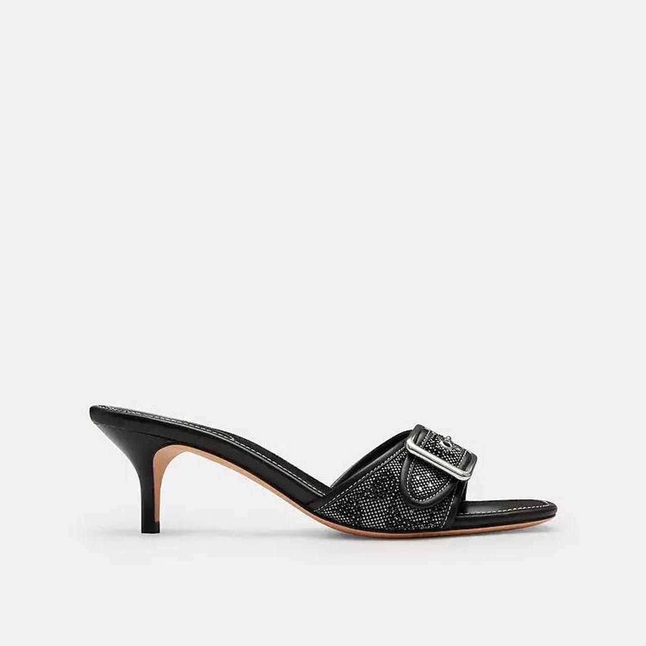 Coach Margot Sandal in Crystal Signature Jacquard