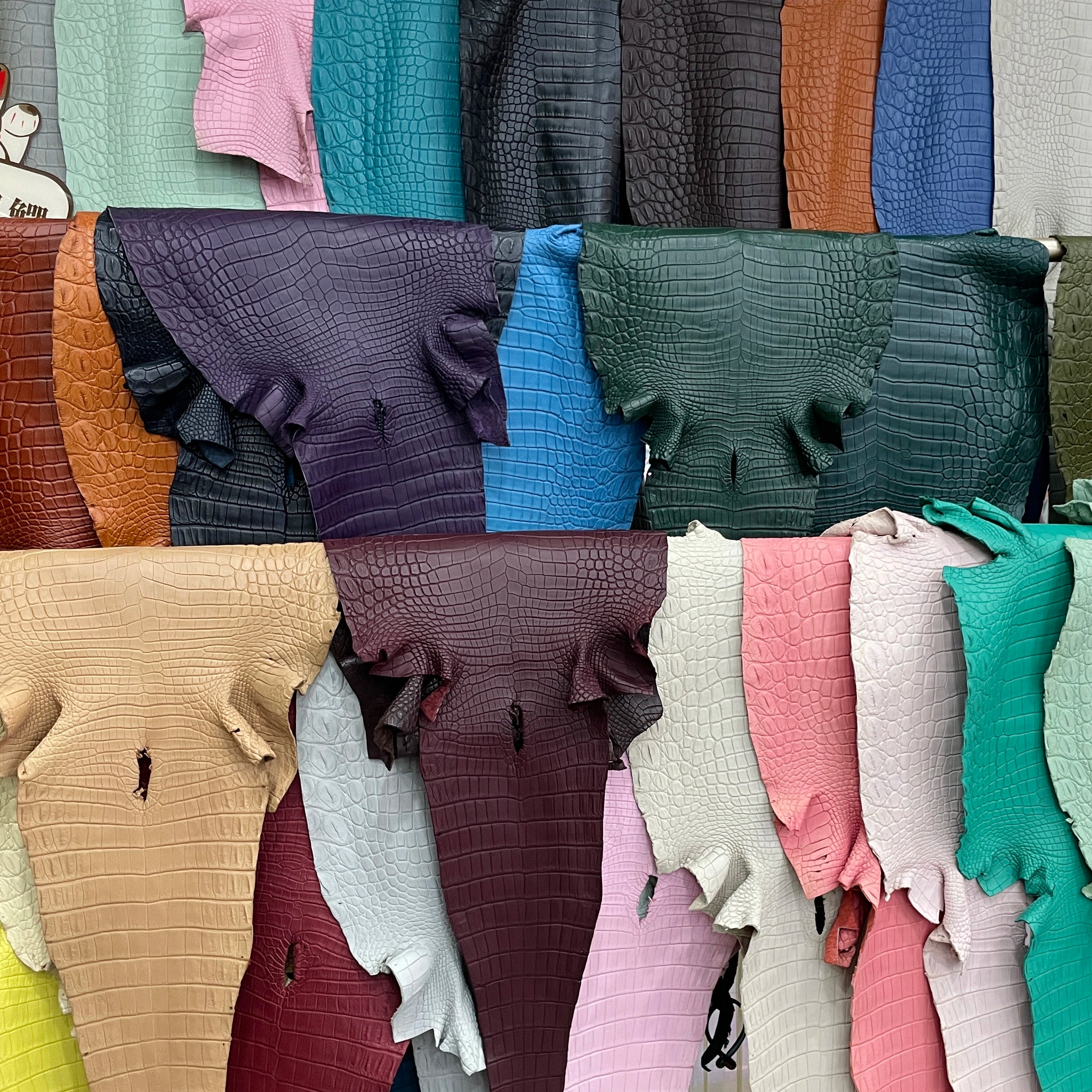 BK20 size-Handmade from American crocodile skin