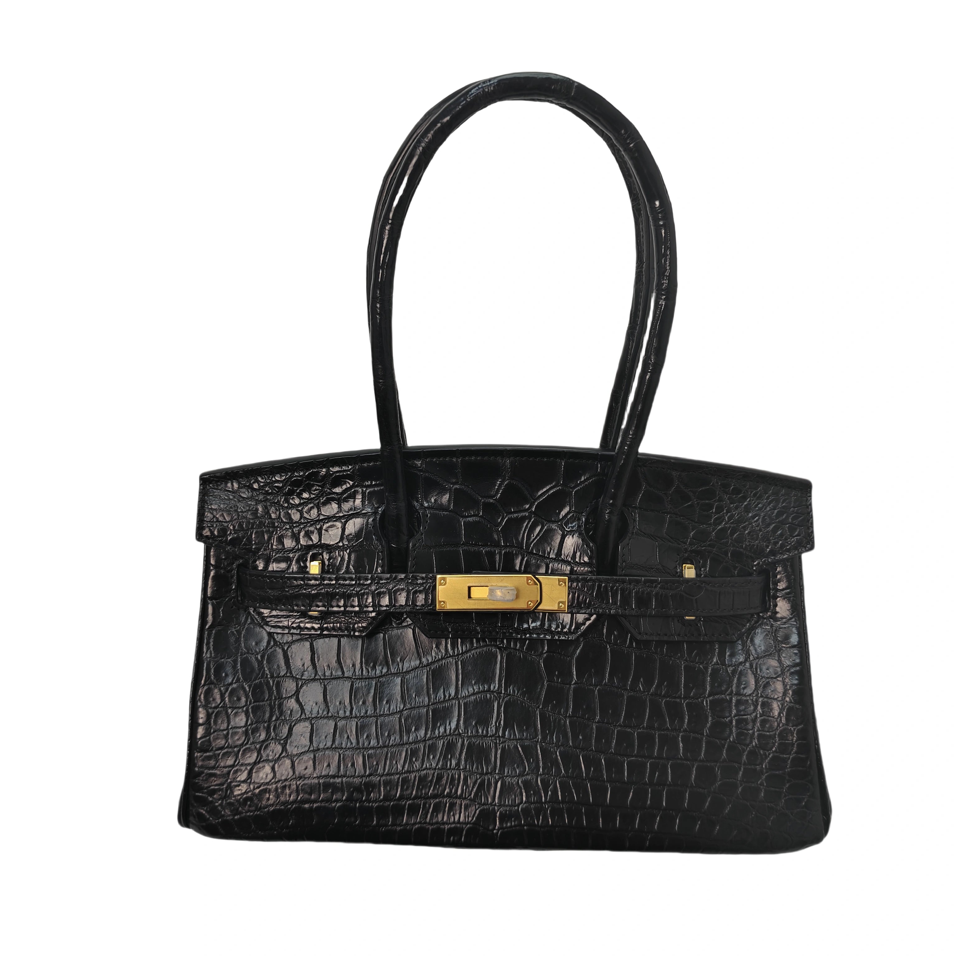Crocodile horizontal BK-30sizi-100％% handmade