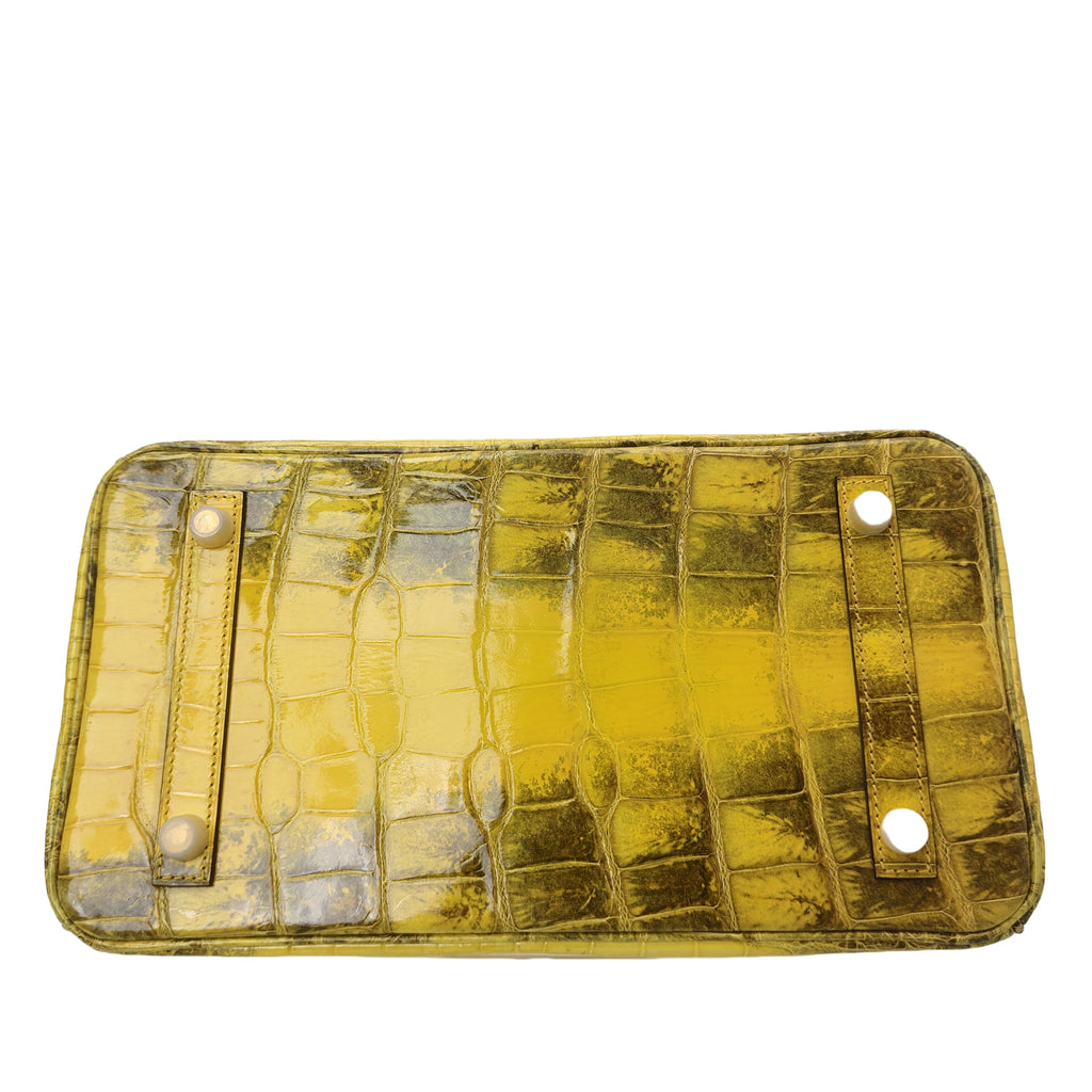 Himalayan-crocodile skin-BK -30 size-100％% handmade