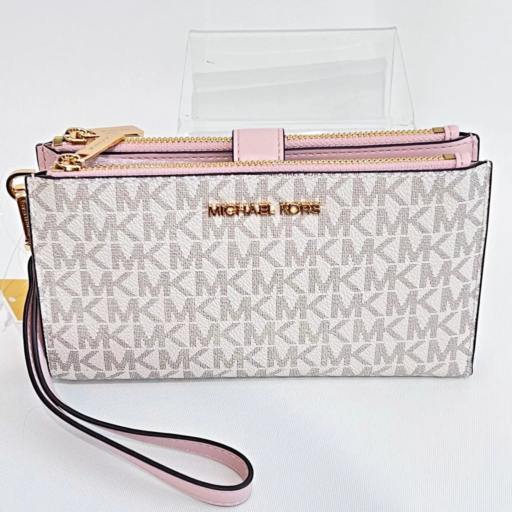 Jet Set Carryall XS Tote + Wristlet Set — Powder Blush
