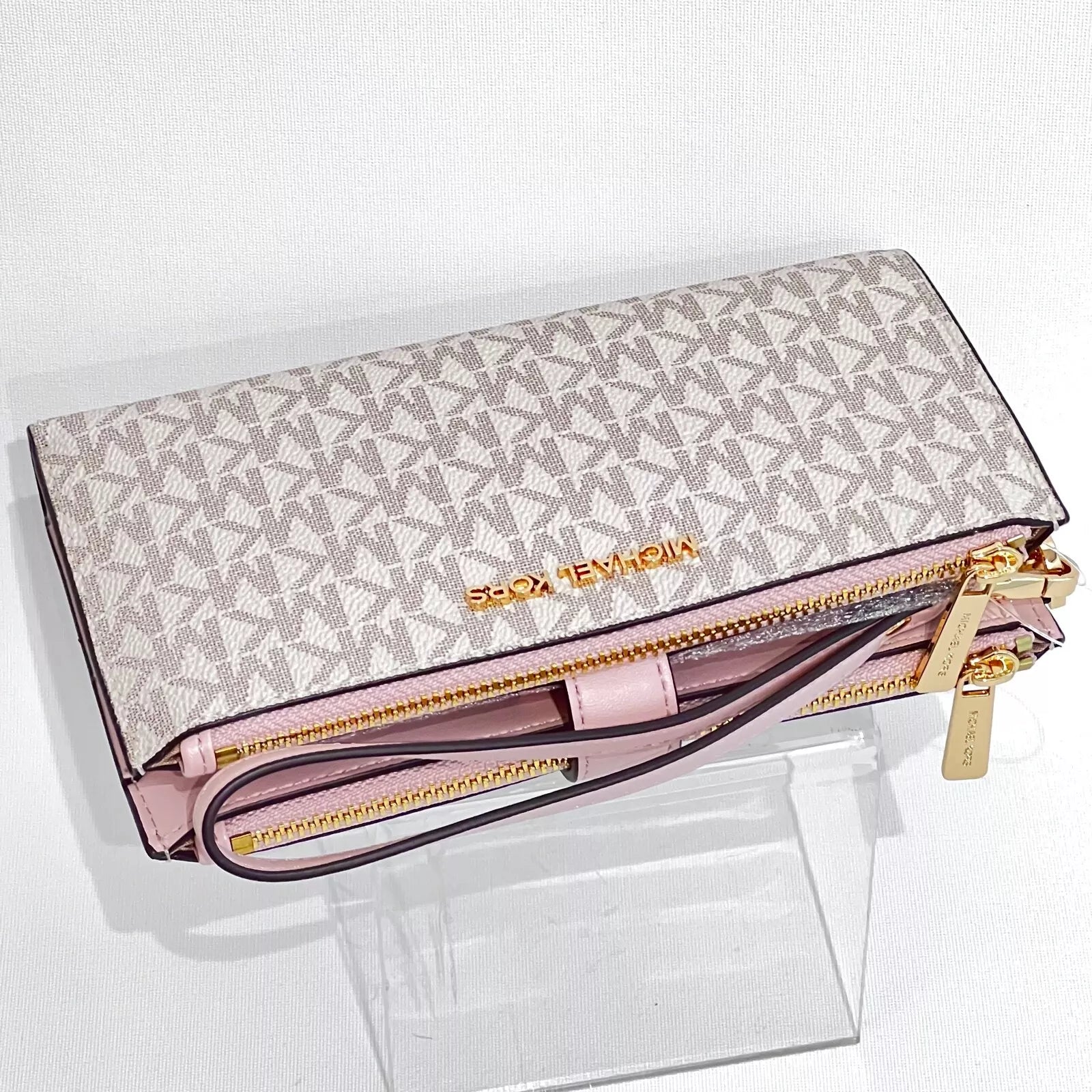 Jet Set Carryall XS Tote + Wristlet Set — Powder Blush