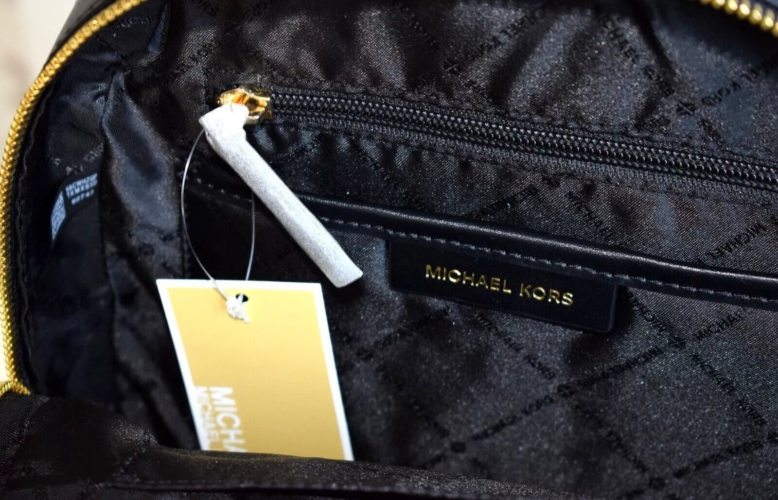 Jaycee Medium Leather Backpack — Black