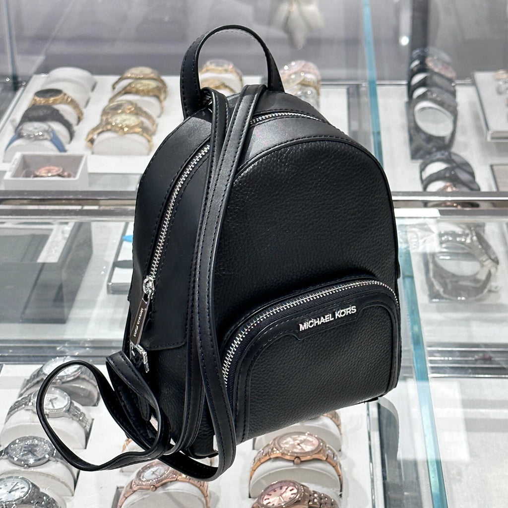 Jaycee XS Convertible Zip Backpack — Black