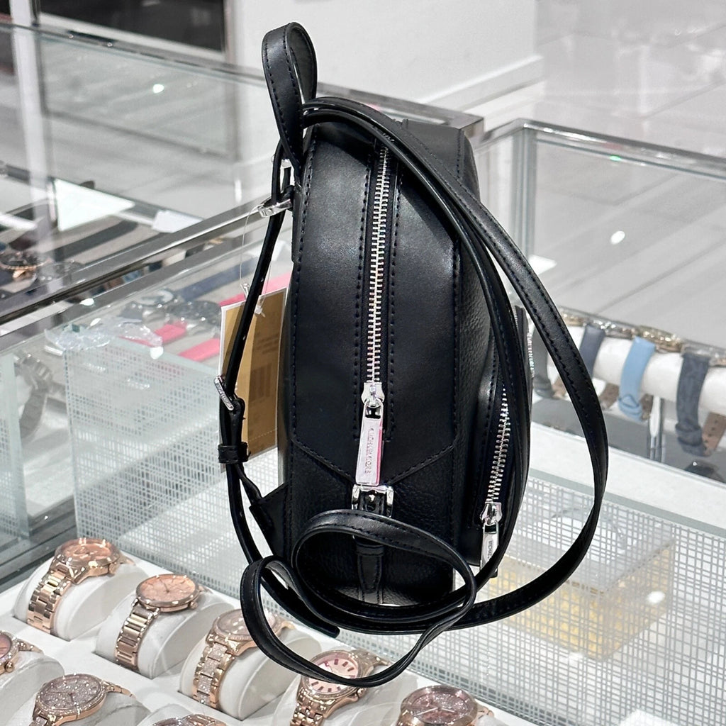 Jaycee XS Convertible Zip Backpack — Black
