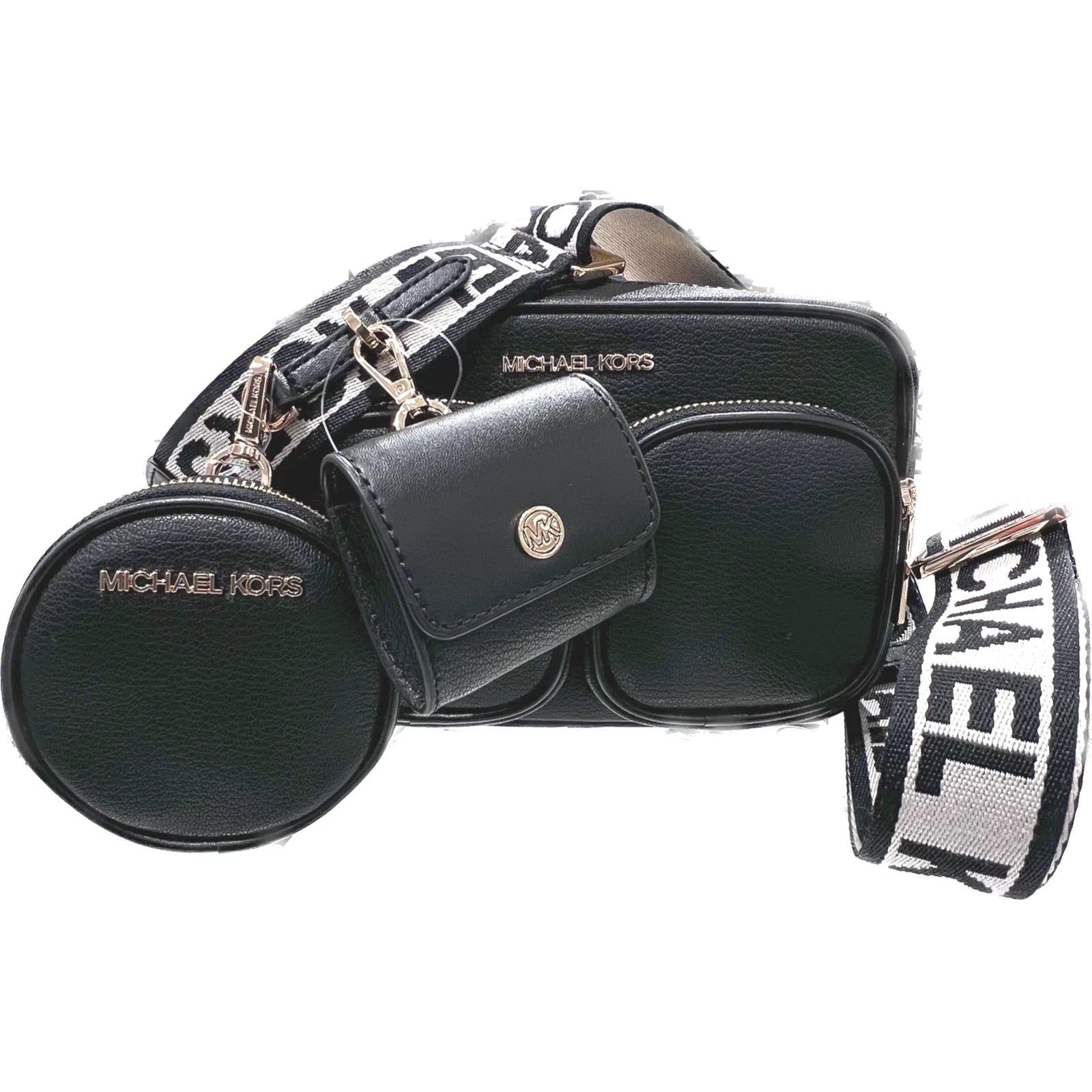 Jet Set Item MD Pocket Crossbody — Black