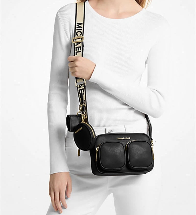 Jet Set Item MD Pocket Crossbody — Black