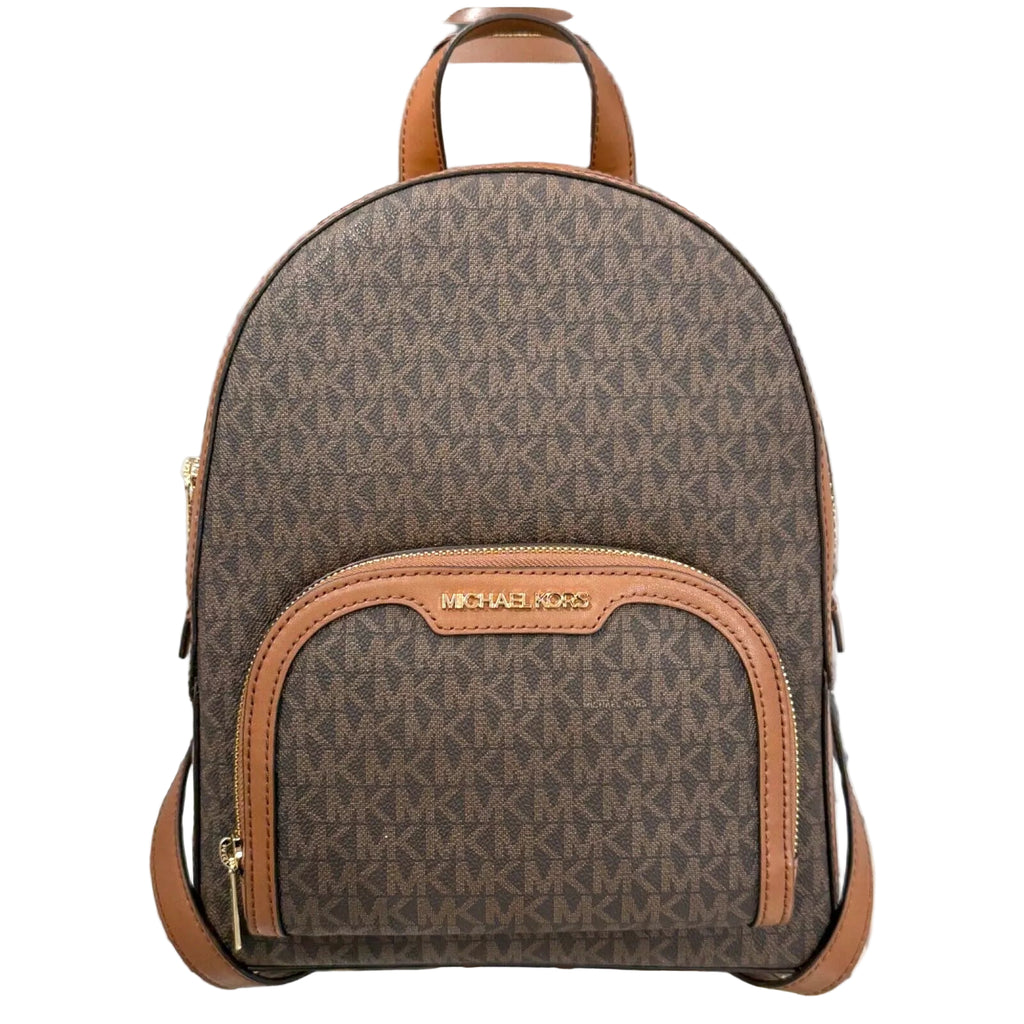 Jaycee Medium Logo Backpack — Luggage Brown