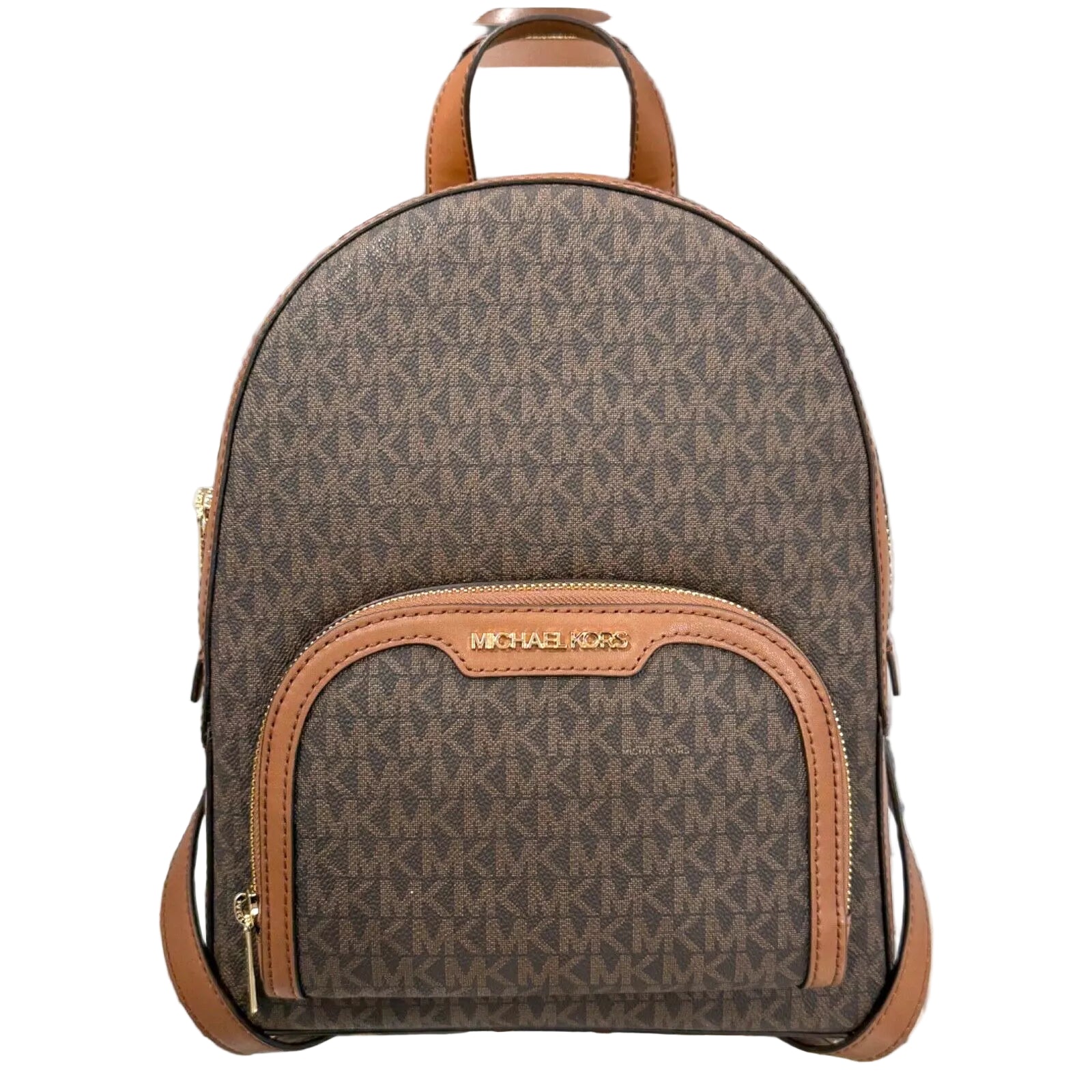 Jaycee Medium Logo Backpack — Luggage Brown