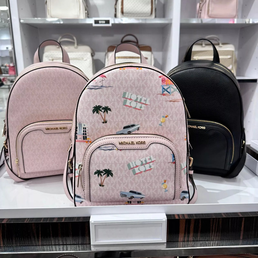 Jaycee Medium Zip Backpack — Multiple Colors