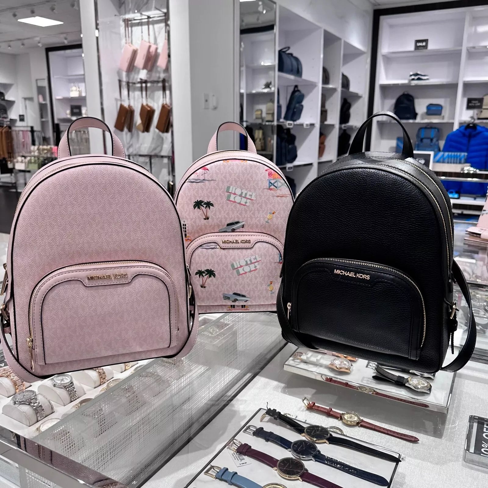 Jaycee Medium Zip Backpack — Multiple Colors