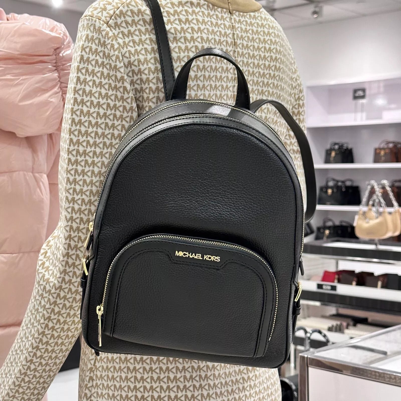 Jaycee Medium Zip Backpack — Multiple Colors