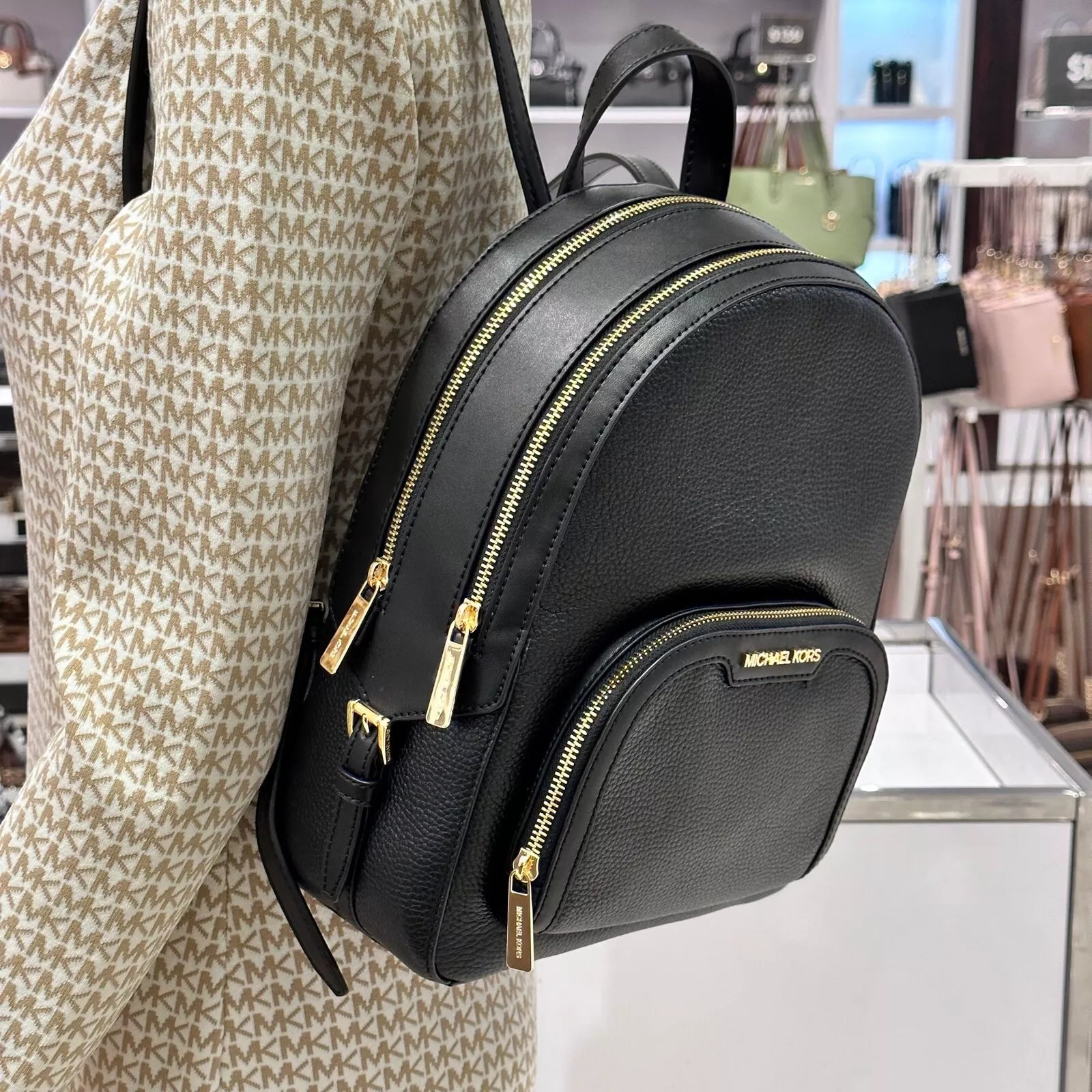 Jaycee Medium Zip Backpack — Multiple Colors