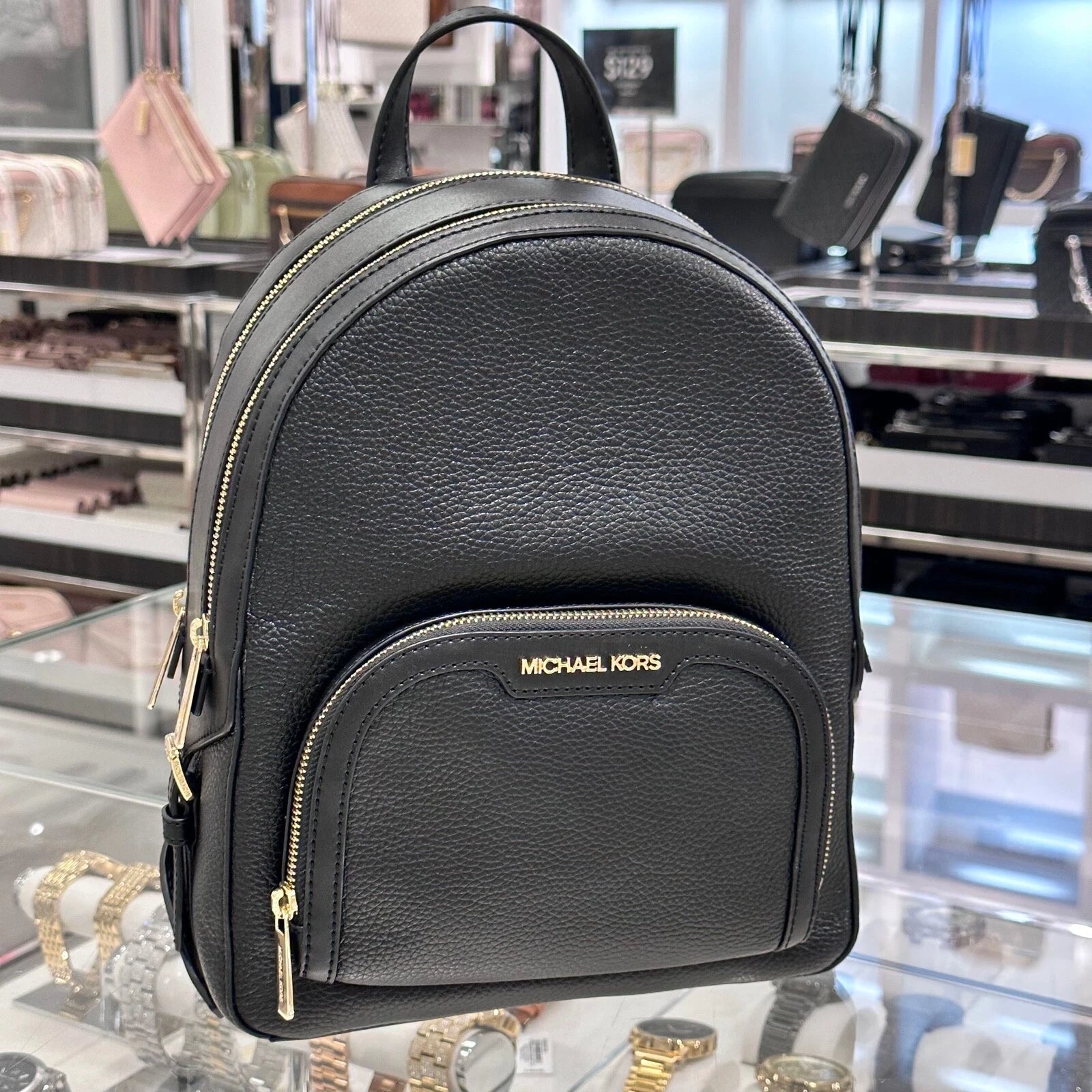 Jaycee Medium Zip Backpack — Multiple Colors