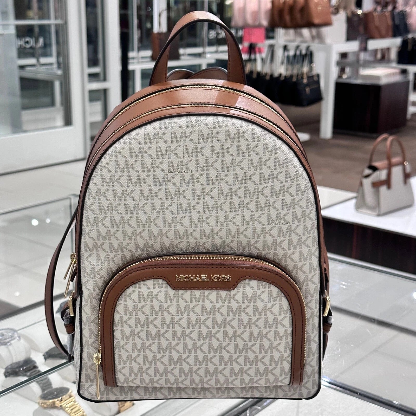 Jaycee Medium Zip Backpack — Multiple Colors