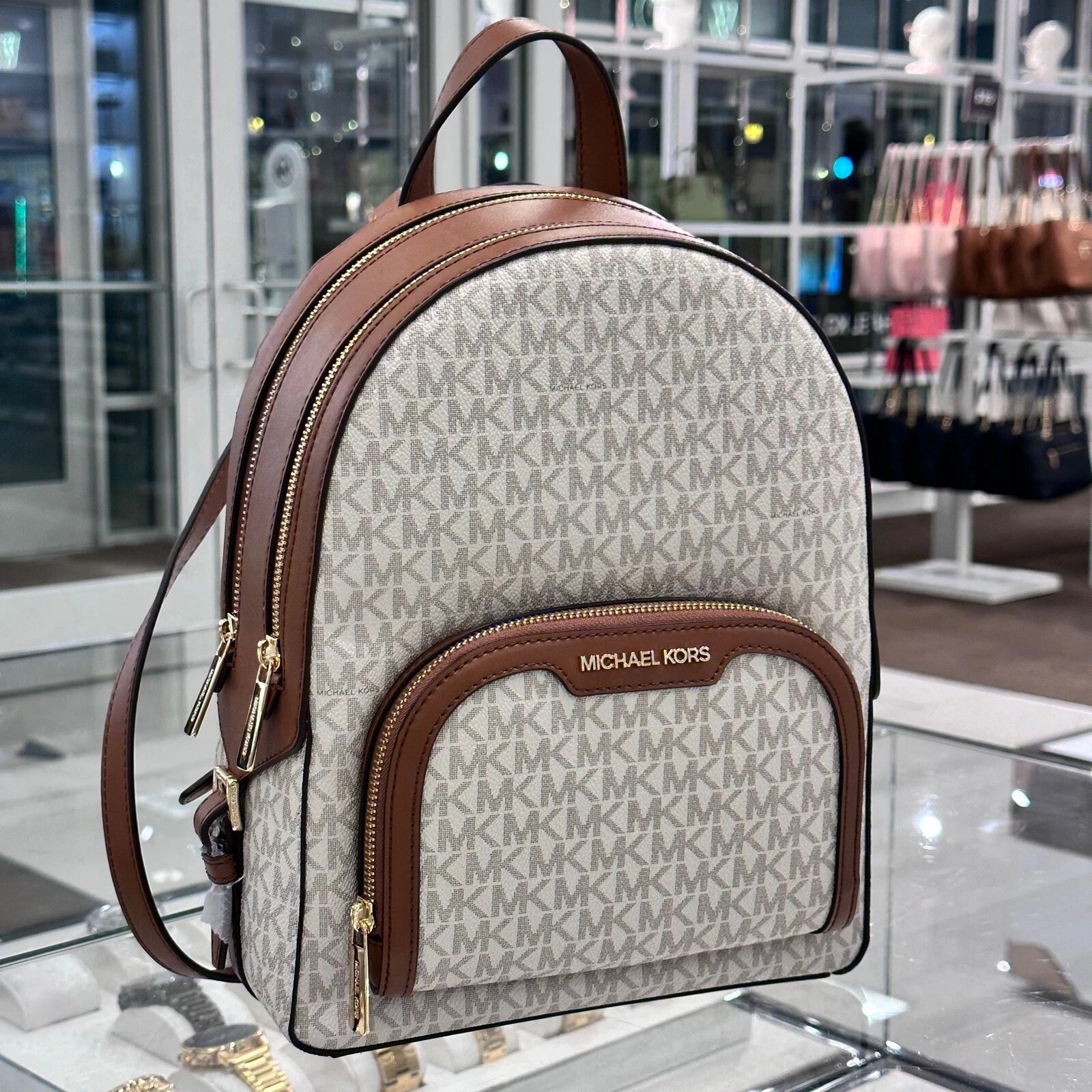 Jaycee Medium Zip Backpack — Multiple Colors